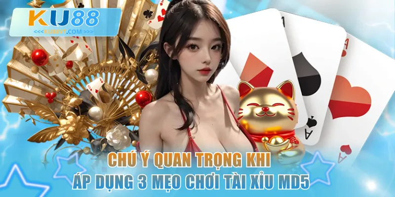 Chú ý quan trọng khi áp dụng 3 mẹo chơi Tài Xỉu MD5
