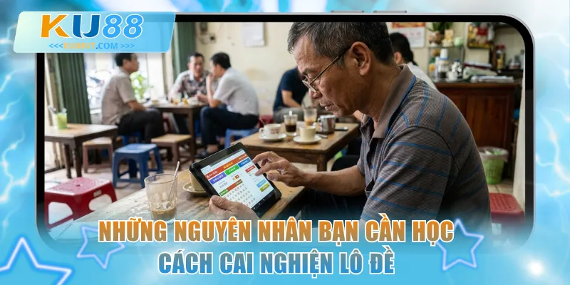 Những nguyên nhân bạn cần học cách cai nghiện lô đề